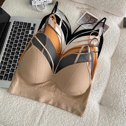 Sportive Top &  padded Half push Bra