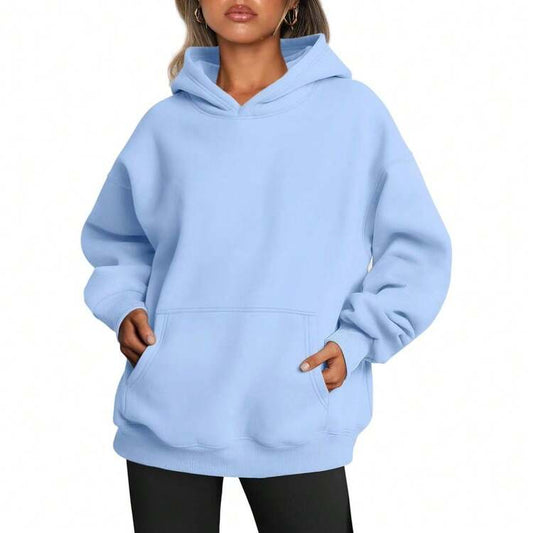 SHEIN Baby blue sweatshirt