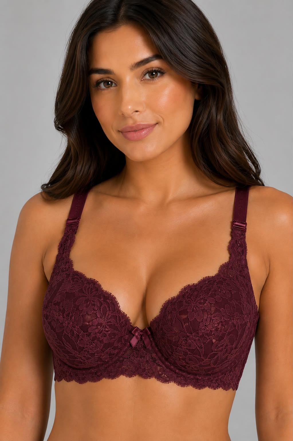 🌸 Romantic Lace Comfort Bra