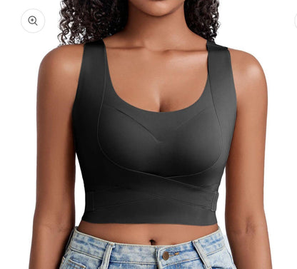 Seamless posture correction Bra