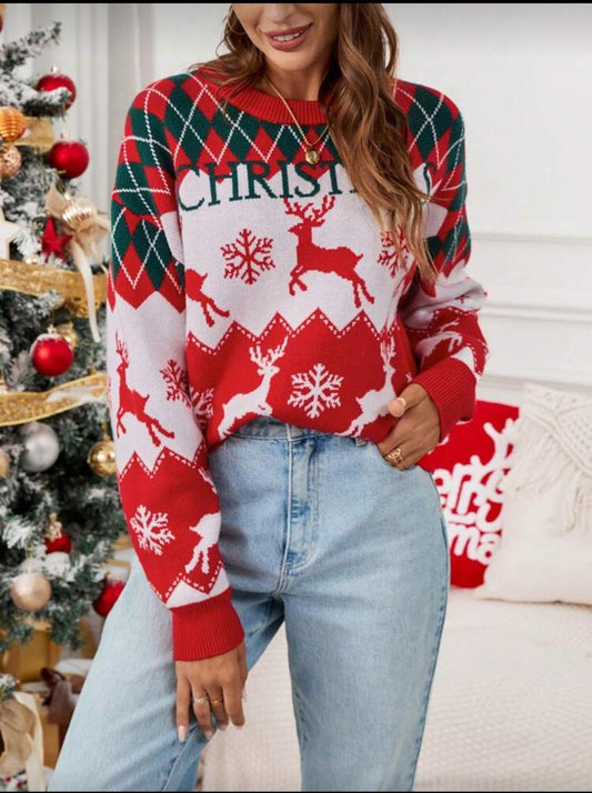 SHEIN Premium Christmas Pullover 🎄
