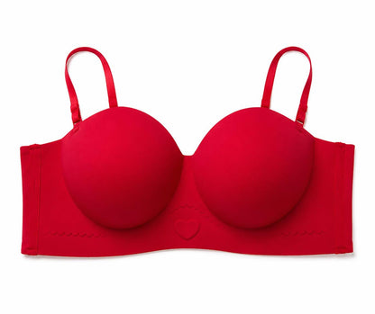 Seamless Heart push up Bra