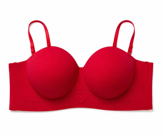 Seamless Heart push up Bra