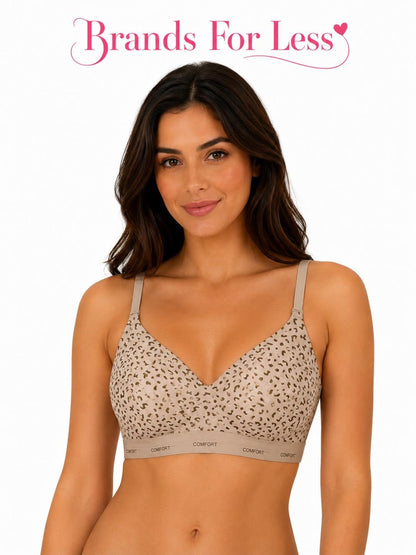 Seamless comfort printed Bra