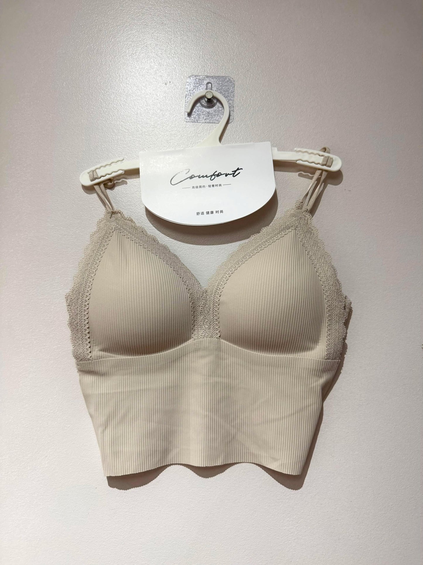 Built-in padded camisole
