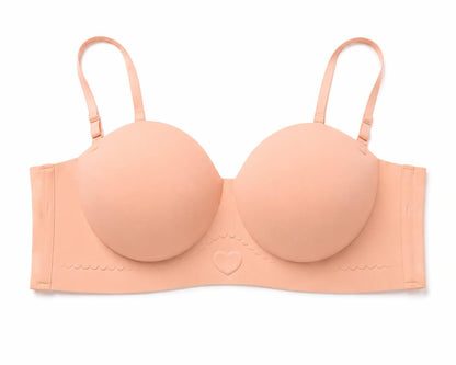 Seamless Heart push up Bra