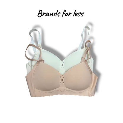 3- pieces Bundle seamless soft Bra offer  ٣ قطع