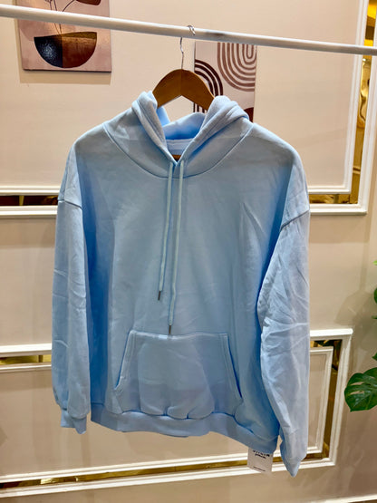 SHEIN Baby blue sweatshirt