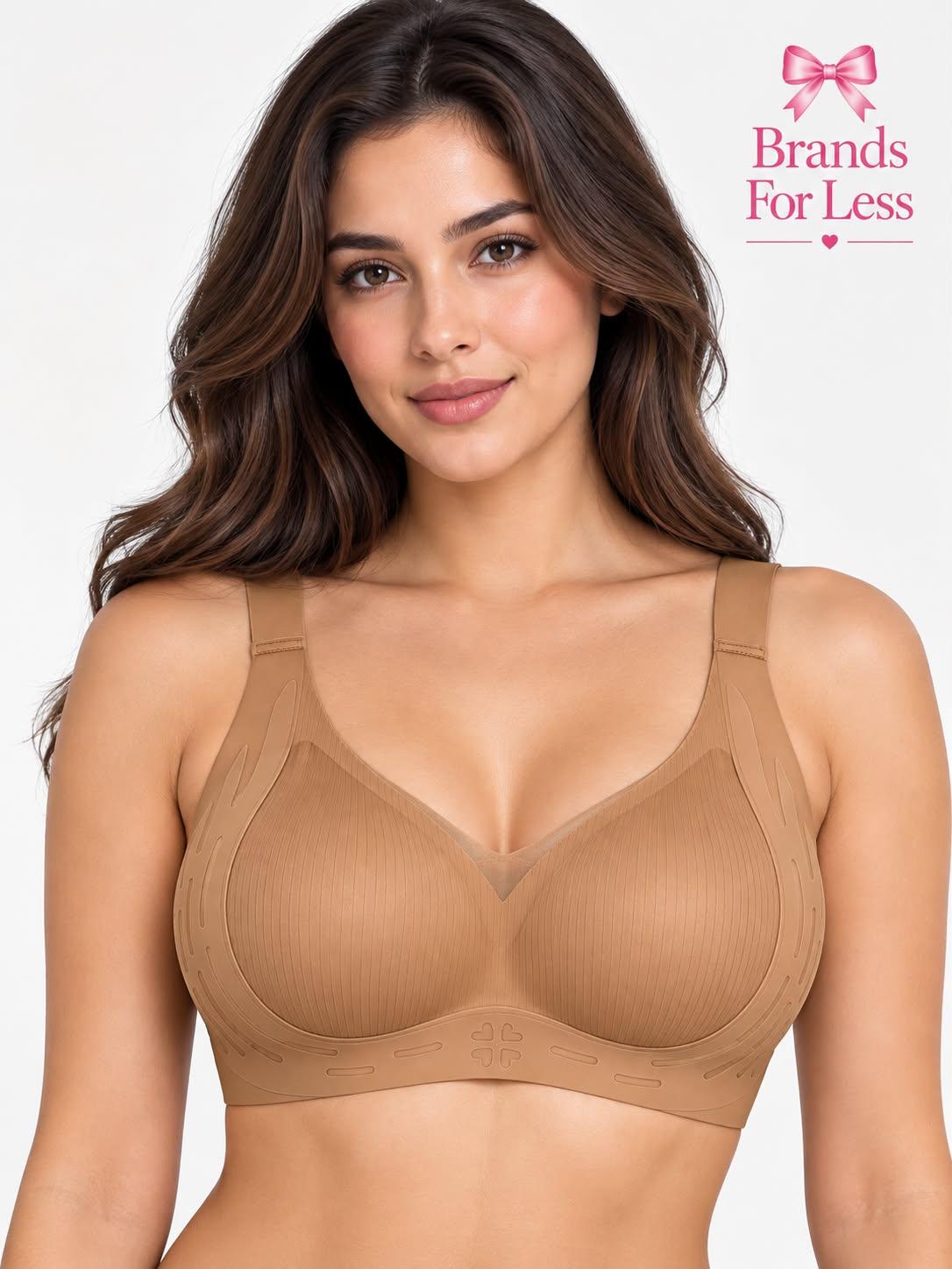Seamless Flora Half push Bra
