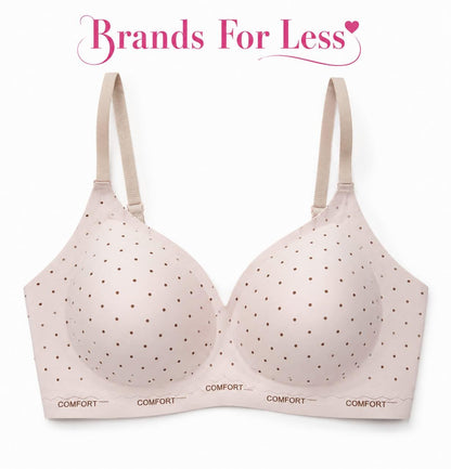 Seamless comfort printed Bra