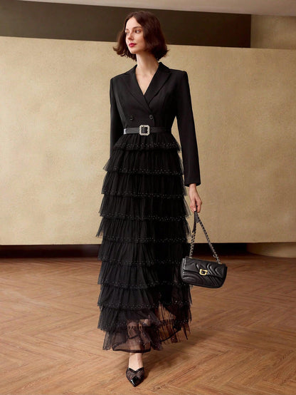 MOTF RUFFLED MAXI DRESS
