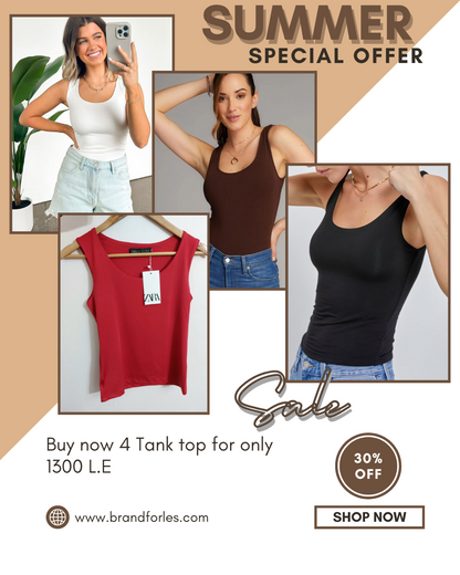Offer 4 zara tank tops
