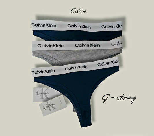 Ck  g - string   panties  + Bag