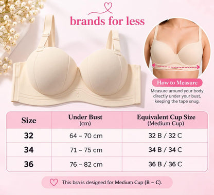 Push Up Rounded cup Bra