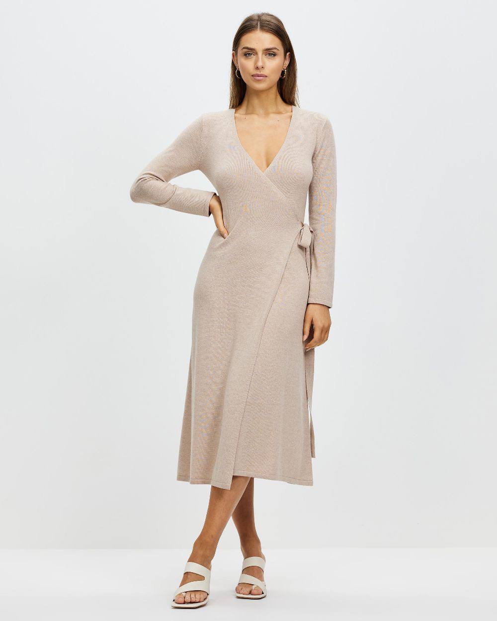 SHEIN CLASSIC CAFÉ DRESS