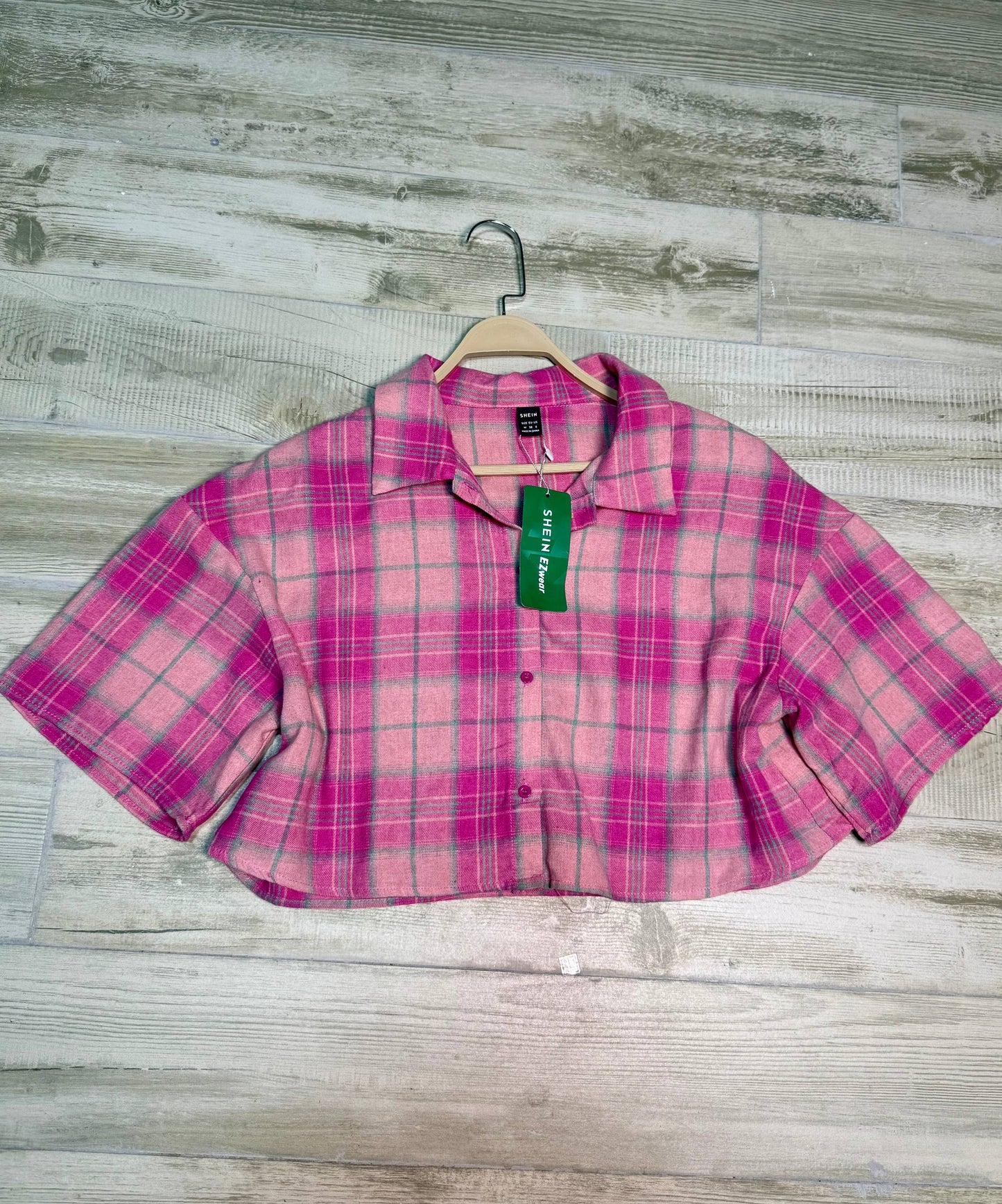 SHEIN CROPPED CHEMISE