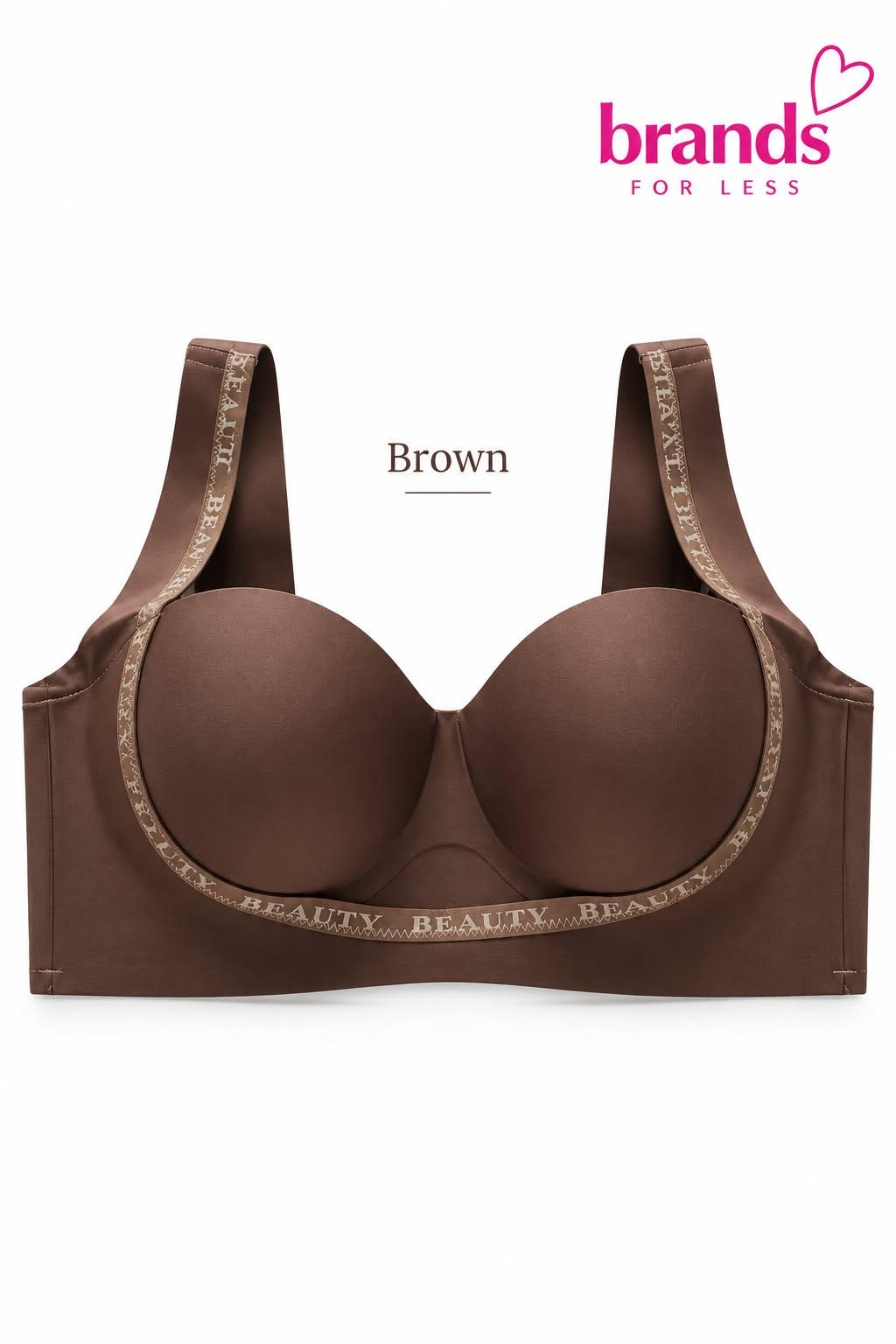 Half push up - wide strap Bra