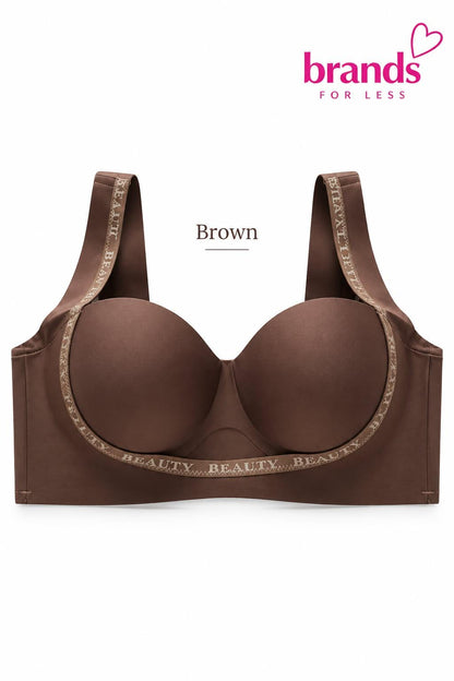 Half push up - wide strap Bra