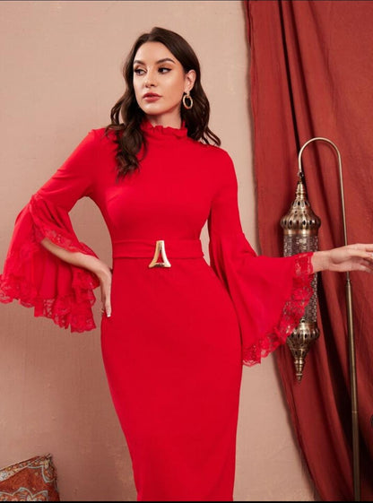 SHEIN US RED DRESS