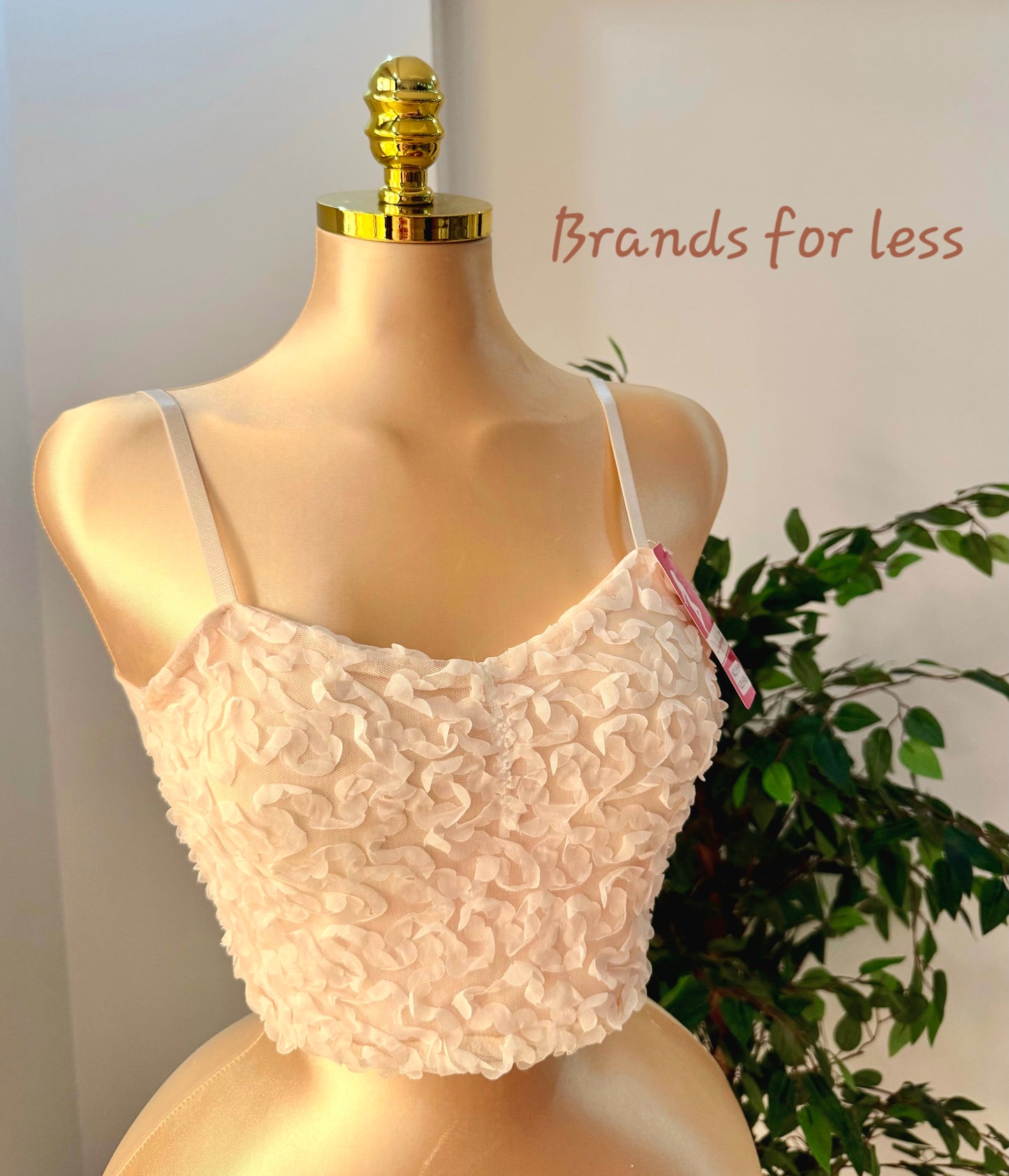 Ruffled padded Top