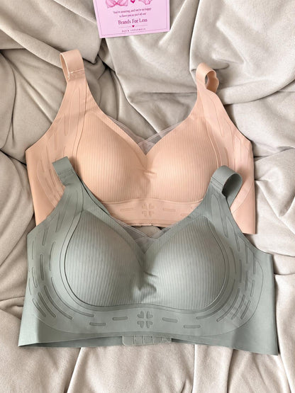 Seamless Flora Half push Bra