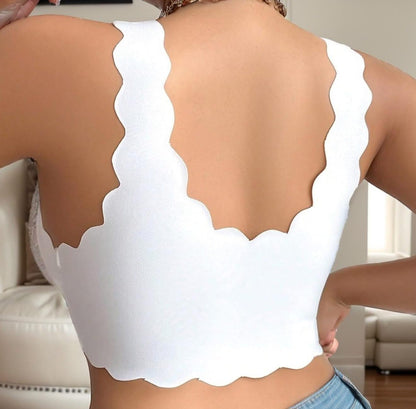 Flora Lace Bustier Bra For Big Cups- wireless