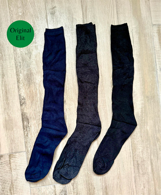 Extra Long uni socks cotton 3 pairs