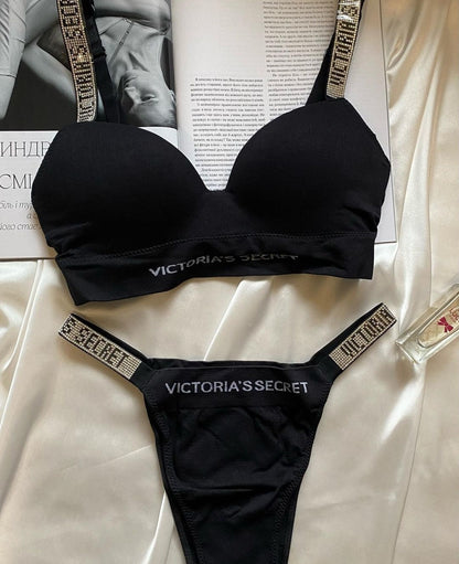 Cotton padded victoria  set