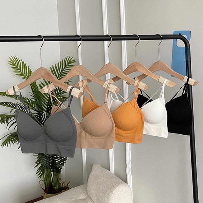 Sportive Top &  padded Half push Bra