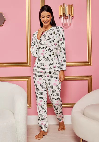 Max original typography pyjama set