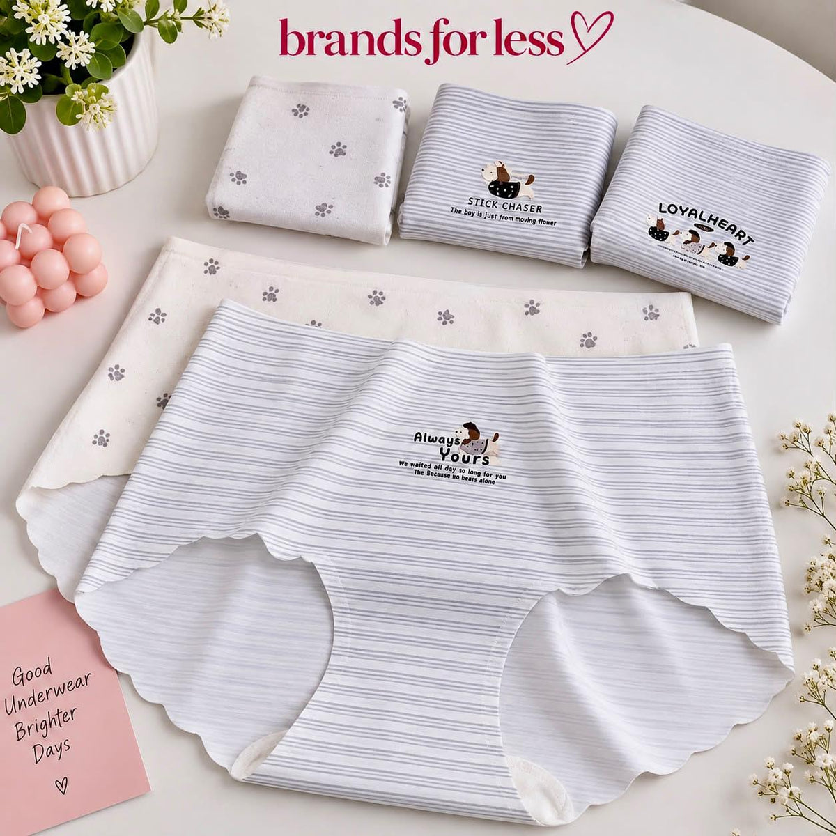 Seamless Cloud 4 pieces Brief
