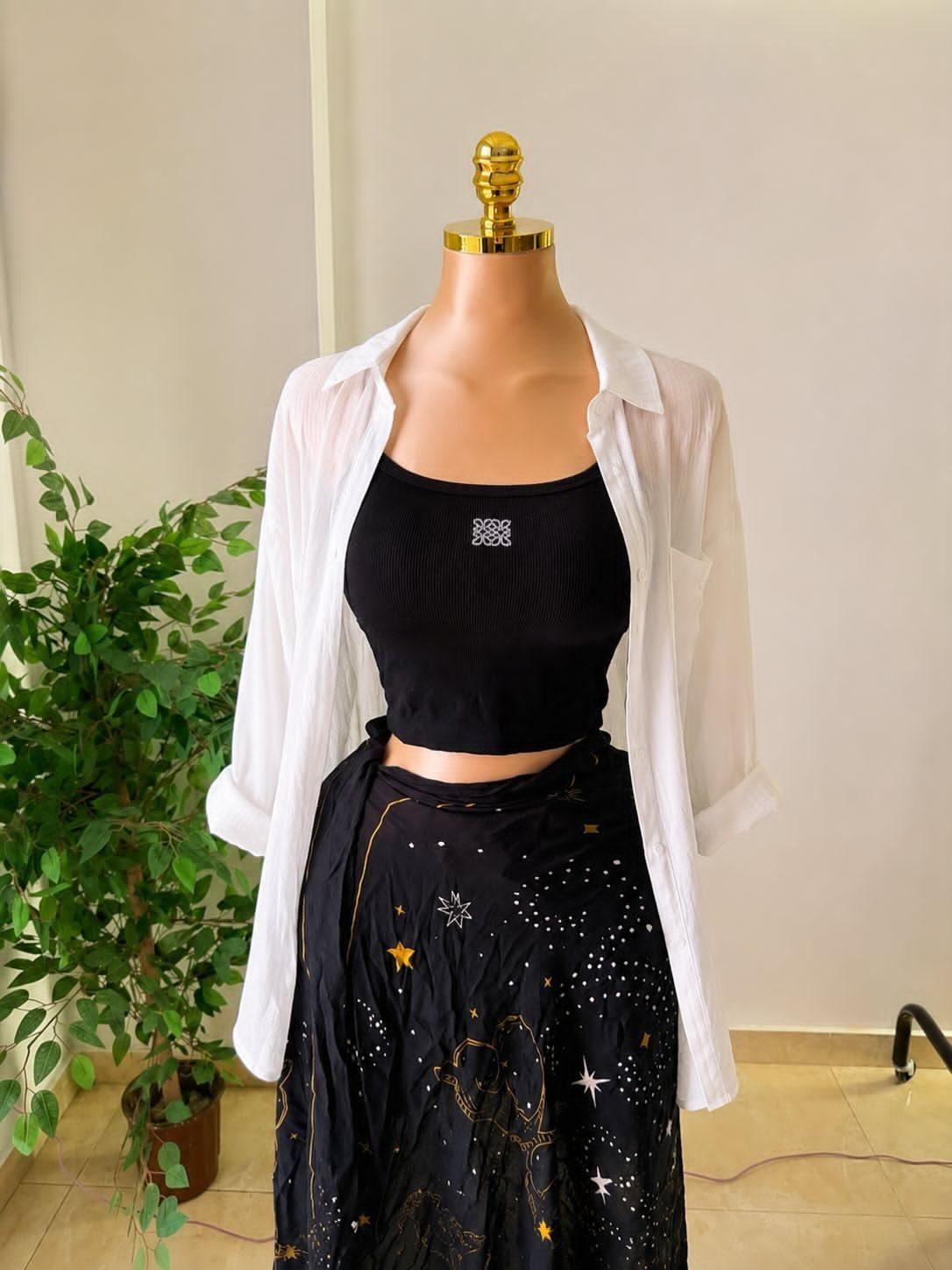 Padded Cropped Top