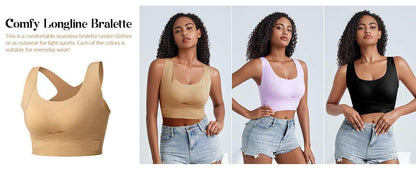 Seamless posture correction Bra