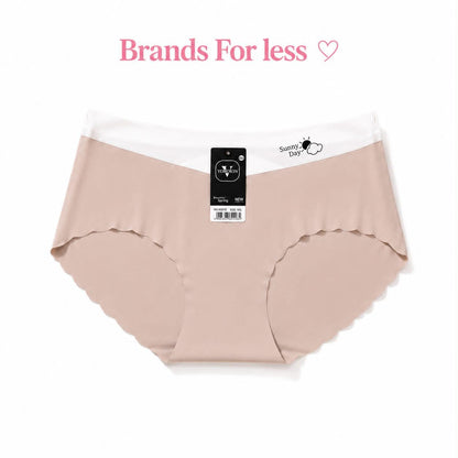 Seamless Mid-Rise Bikini Brief      4 pieces panties