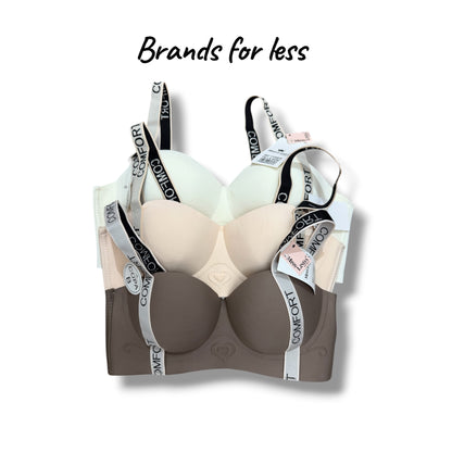 Comfort strap Bra- Laser push up