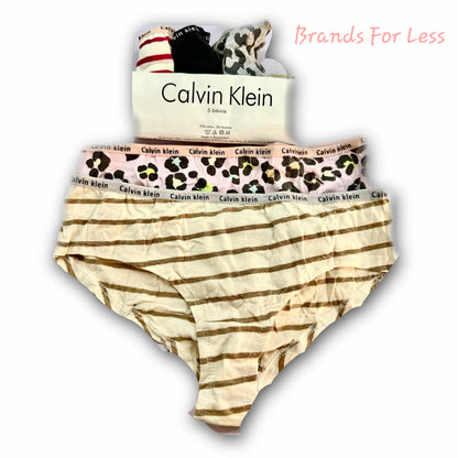 Random patterns  ck panties 5 pieces