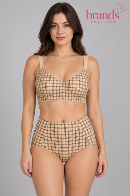 Seamless Full set Bra & High waits brief panty