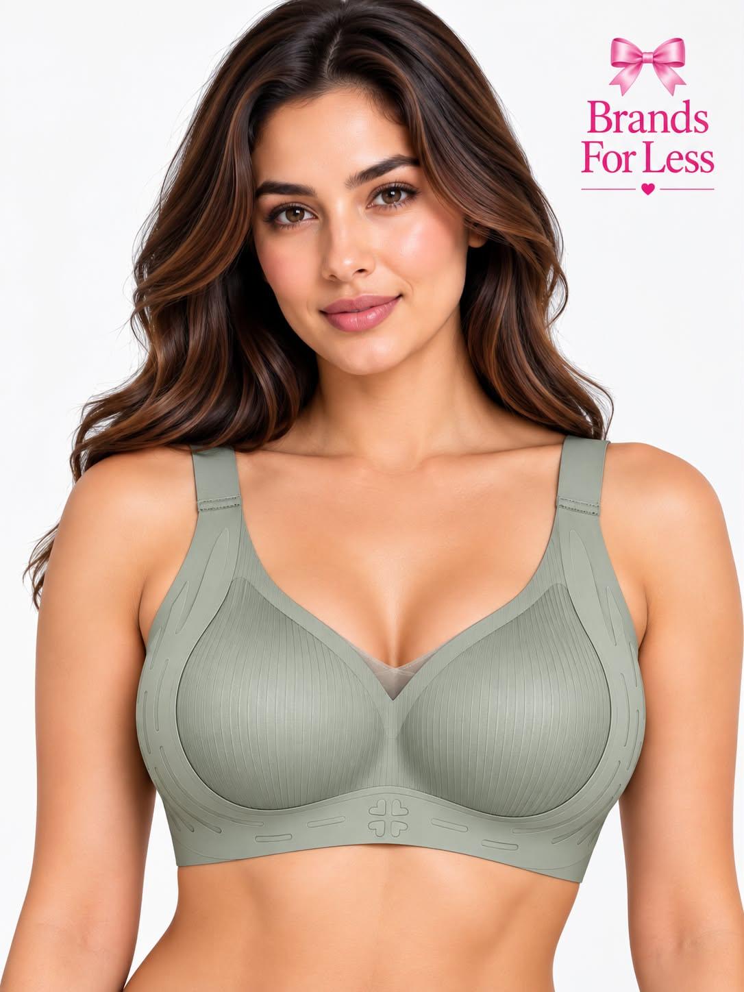 Seamless Flora Half push Bra