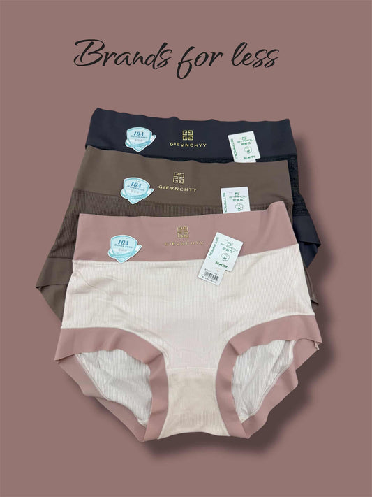 New GIEVNCHYY 4 pieces Brief High waist panties