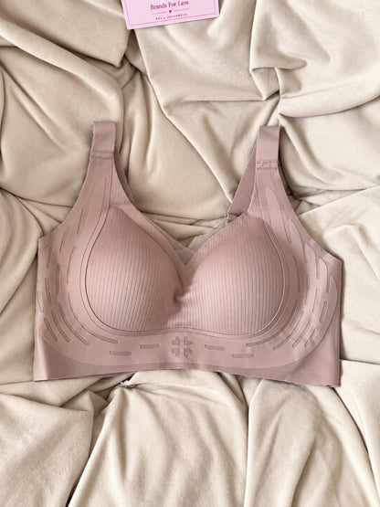 Seamless Flora Half push Bra
