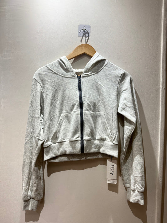 SHEIN Cropped Dazy Hoodie