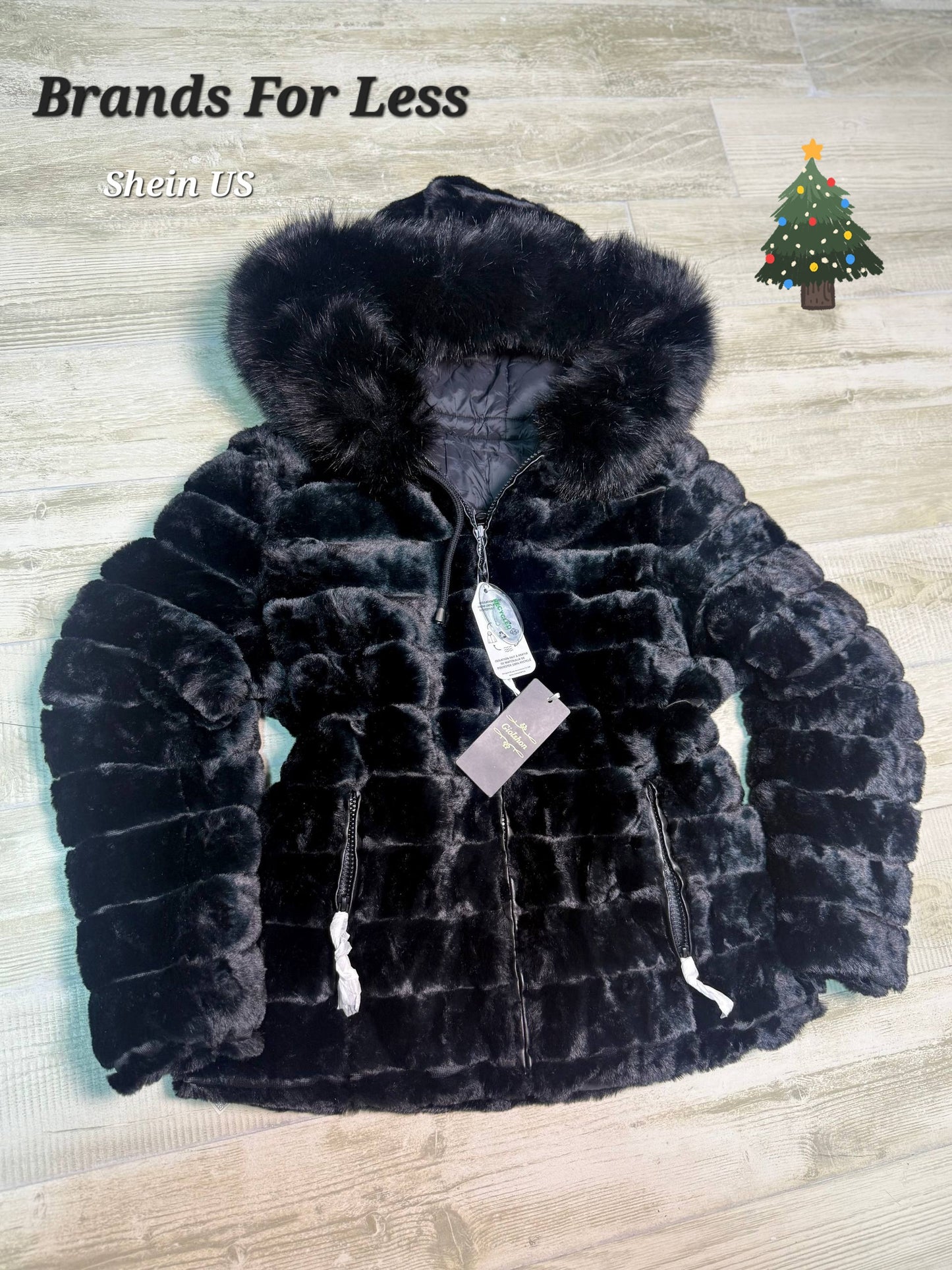 SHEIN US  Premium Faux Fur / Double Face Jacket