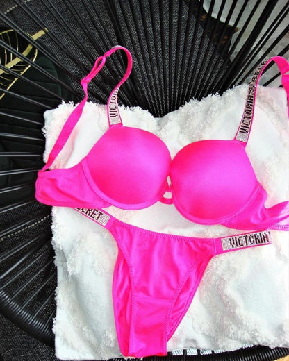 Victoria secret plain push up set