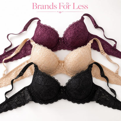 🌸 Romantic Lace Comfort Bra