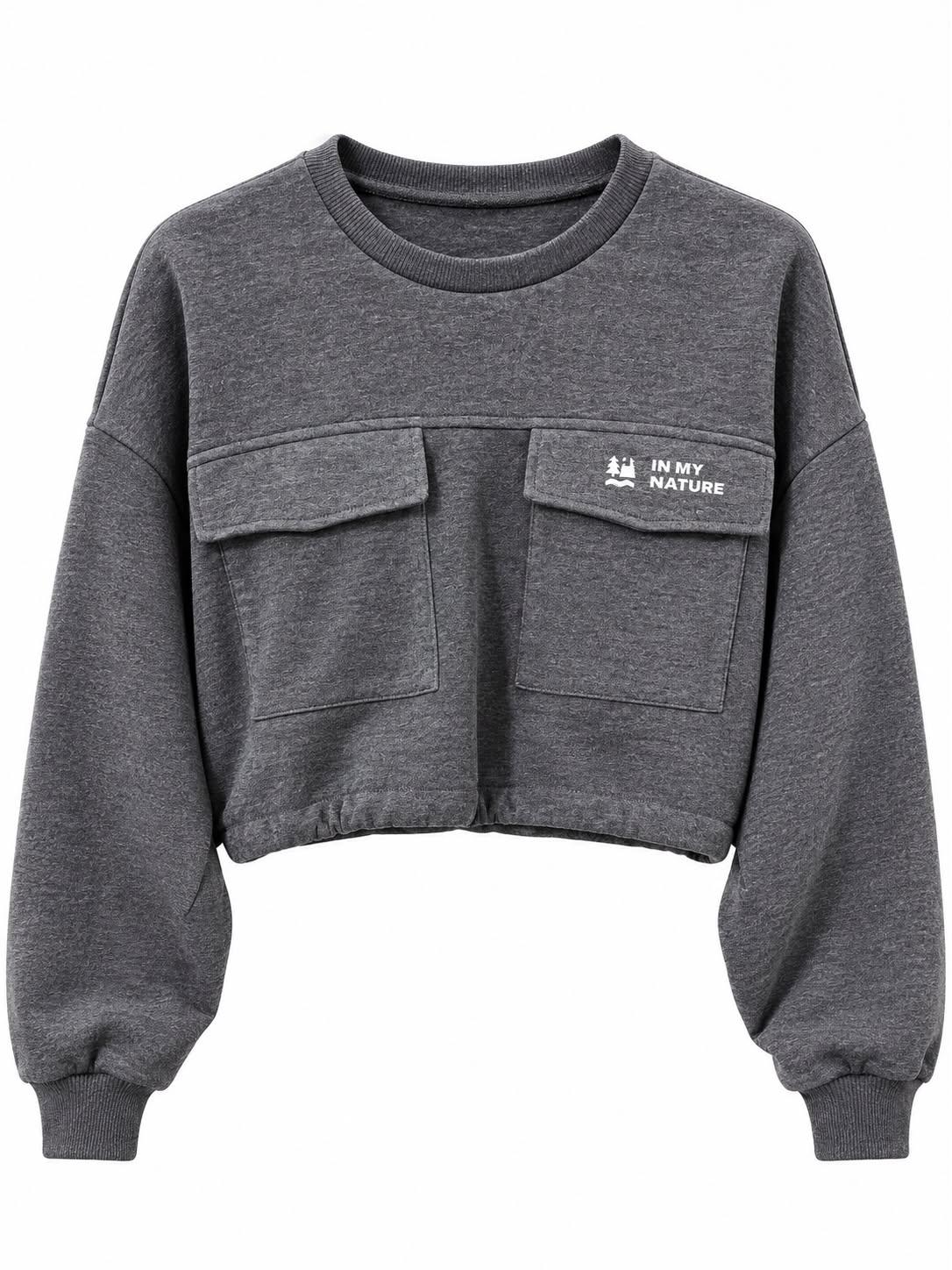 Cropped In My Nature Sweatshirt