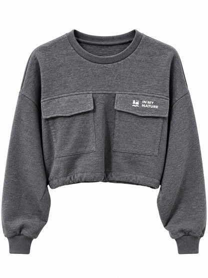 Cropped In My Nature Sweatshirt